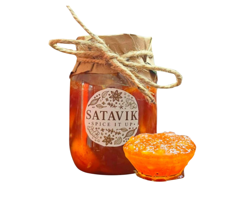 Satavik Homemade Sweet Mango Pickle