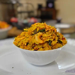 Roasted Dry Fruit Pohe Chivda